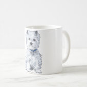 West Highland White Terrier Koffiemok (Voorkant rechts)