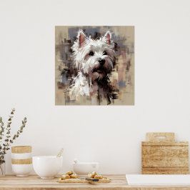 West Highland White Terrier-kunstposter Poster