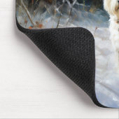 West Highland White Terrier laat het sneeuwen Kers Muismat (Hoek)