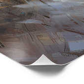 West Highland White Terrier laat het sneeuwen Kers Perfect Poster (Hoek)