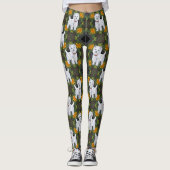 West Highland White Terrier Leggingen Leggings (Voorkant)
