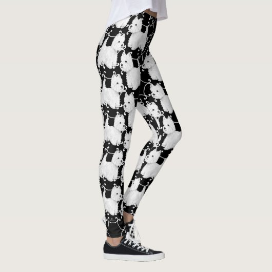 West Highland White Terrier Leggingen Leggings (Rechts)
