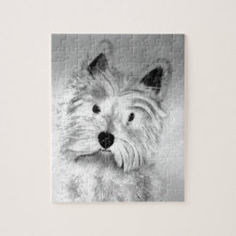 West Highland White Terrier Legpuzzel