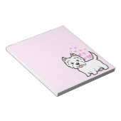 West Highland White Terrier Love Notitieblok (Schuin)