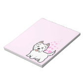 West Highland White Terrier Love Notitieblok (Linkerzijde)