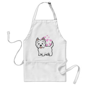 West Highland White Terrier Love Standaard Schort