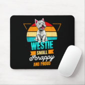 West Highland White Terrier Lover Funny Westie Dog Muismat (Met muis)