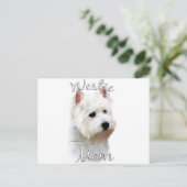 West Highland White Terrier Ma 2 Briefkaart (Staand voorkant)