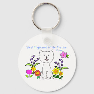 West Highland White Terrier Ma Sleutelhanger