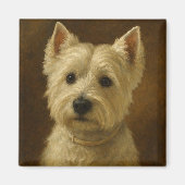 West Highland White Terrier Magneet (Voorkant)