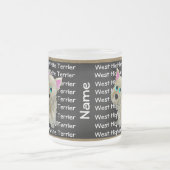 West Highland White Terrier Matglas Koffiemok (Center)