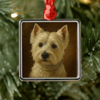 West Highland White Terrier Metalen Ornament