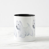 West Highland White Terrier Mok (Midden)