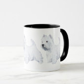 West Highland White Terrier Mok (Voorkant rechts)