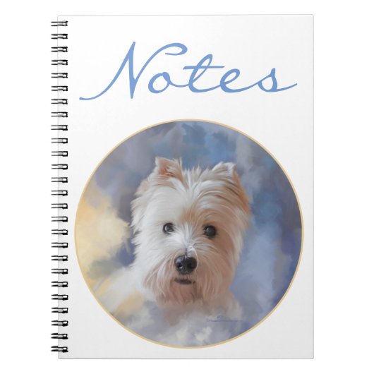 West Highland White Terrier Notitieboek (Voorkant)