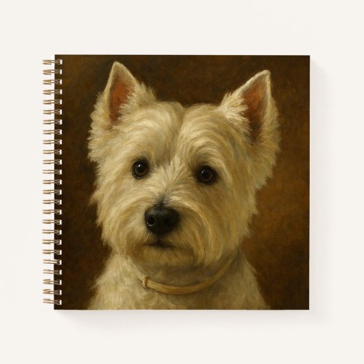 West Highland White Terrier Notitieboek (Voorkant)
