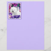 West Highland White Terrier Painting Dog Art (Voorkant)