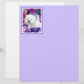 West Highland White Terrier Painting Dog Art (Voorkant / Achterkant)