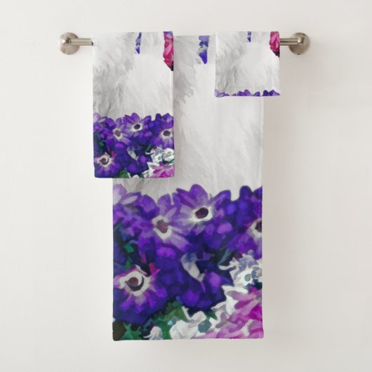 West Highland White Terrier Painting Dog Art Bad Handdoek (Insitu)