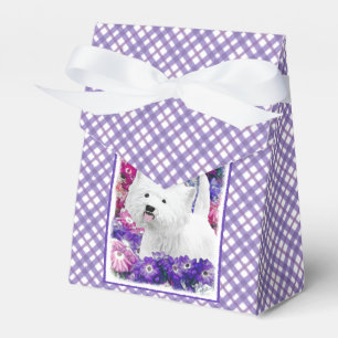 West Highland White Terrier Painting Dog Art Bedankdoosjes