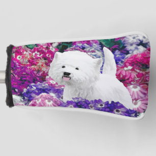 West Highland White Terrier Painting Dog Art Golfheadcover