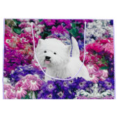 West Highland White Terrier Painting Dog Art Groot Cadeauzakje (Achterkant)