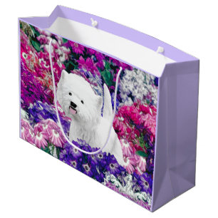 West Highland White Terrier Painting Dog Art Groot Cadeauzakje