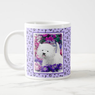 West Highland White Terrier Painting Dog Art Grote Koffiekop