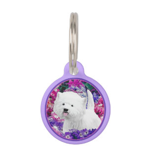 West Highland White Terrier Painting Dog Art Huisdierpenning