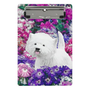 West Highland White Terrier Painting Dog Art Mini Klembord