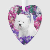 West Highland White Terrier Painting Dog Art Ornament (voorkant)