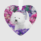 West Highland White Terrier Painting Dog Art Ornament (achterkant)