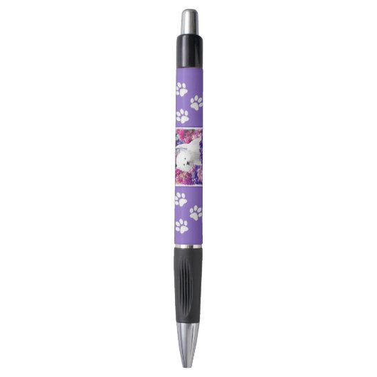 West Highland White Terrier Painting Dog Art Pen (Voorkant Verticaal)