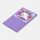 West Highland White Terrier Painting Dog Art Post-it® Notes (Schuin)