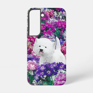West Highland White Terrier Painting Dog Art Samsung Galaxy Hoesje