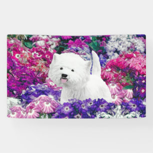 West Highland White Terrier Painting Dog Art Spandoek