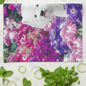 West Highland White Terrier Painting Dog Art Theedoek (Gevouwen)