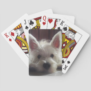 West Highland White Terrier Paring Cards Pokerkaarten