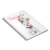 West Highland White Terrier Recipe Book Notitieboek (Rechterzijde)