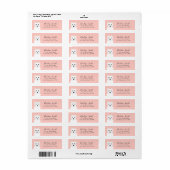 West Highland White Terrier Return Address Labels (Full Sheet)