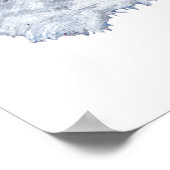 West Highland White Terrier Santa Claus Poster (Hoek)