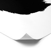 West Highland White Terrier Silhouet Poster (Hoek)