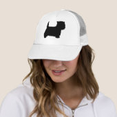 West Highland White Terrier Silhouet Trucker Pet (In situ)