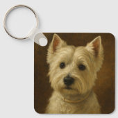 West Highland White Terrier Sleutelhanger (Voorkant)