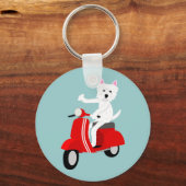 West Highland White Terrier Sleutelhanger (Voorkant)