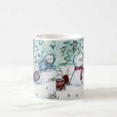 West Highland White Terrier Snowman Koffiemok (Center)
