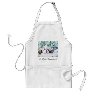 West Highland White Terrier Snowman Standaard Schort