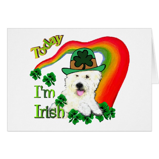West Highland White Terrier St Pats (Voorkant Horizontaal)