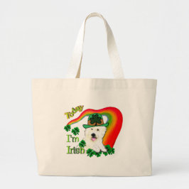 West Highland White Terrier St Pats Grote Tote Bag