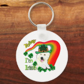 West Highland White Terrier St Pats Sleutelhanger (Voorkant)
